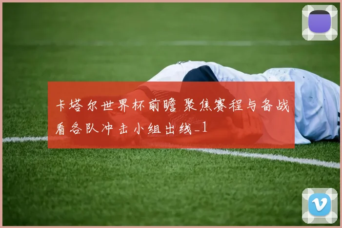 卡塔尔世界杯前瞻 聚焦赛程与备战看各队冲击小组出线_1