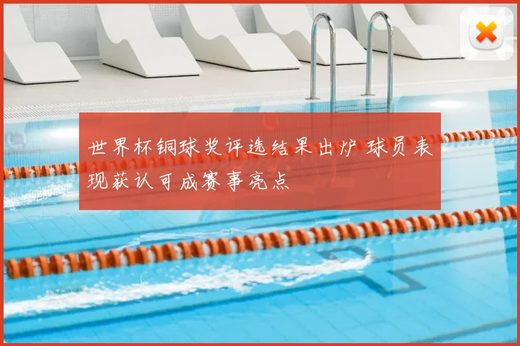 世界杯铜球奖评选结果出炉 球员表现获认可成赛事亮点